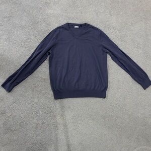 Izod Men's Deep Blue V-Neck Sweater